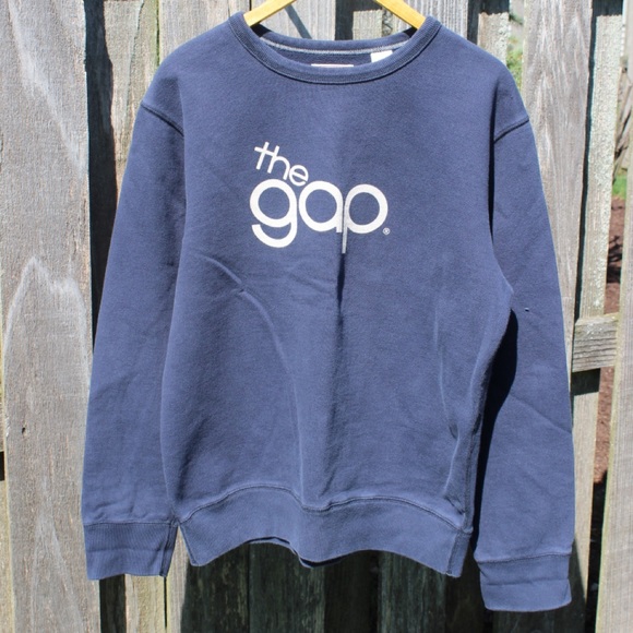GAP 1969 Retro Crewneck Sweater | Navy Blue - Picture 2 of 8
